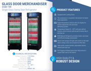 Dukers Merchandiser Refrigerator - CulinaryProfis