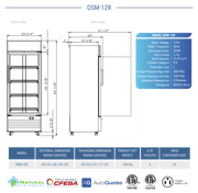 Dukers Merchandiser Refrigerator - CulinaryProfis