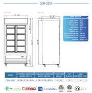 Dukers Merchandiser Refrigerator - CulinaryProfis