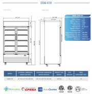 Dukers Merchandiser Refrigerator - CulinaryProfis