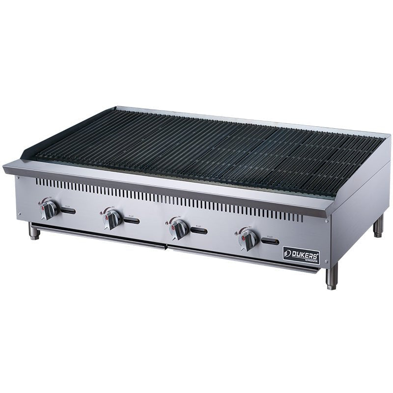 Dukers Radiant Gas Countertop Broiler - CulinaryProfis