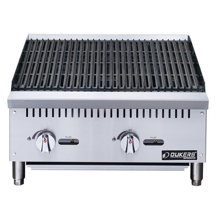 Dukers Radiant Gas Countertop Broiler - CulinaryProfis