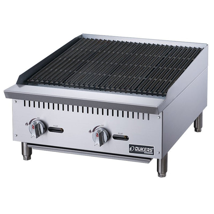 Dukers Radiant Gas Countertop Broiler - CulinaryProfis