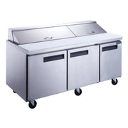 Dukers Salad Prep Station Refrigerator - CulinaryProfis