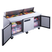 Dukers Salad Prep Station Refrigerator - CulinaryProfis