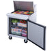 Dukers Salad Prep Station Refrigerator - CulinaryProfis