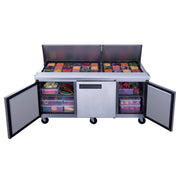 Dukers Salad Prep Station Refrigerator - CulinaryProfis