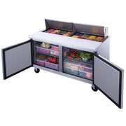 Dukers Salad Prep Station Refrigerator - CulinaryProfis