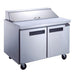 Dukers Salad Prep Station Refrigerator - CulinaryProfis