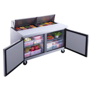 Dukers Salad Prep Station Refrigerator - CulinaryProfis