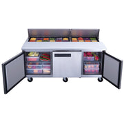 Dukers Salad Prep Station Refrigerator - CulinaryProfis