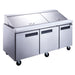 Dukers Salad Prep Station Refrigerator - CulinaryProfis