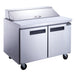 Dukers Salad Prep Station Refrigerator - CulinaryProfis