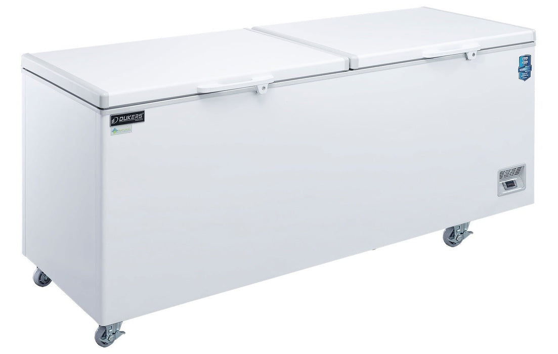 Dukers Solid Top Chest Freezer - CulinaryProfis