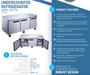 Dukers Undercounter Refrigerator - CulinaryProfis