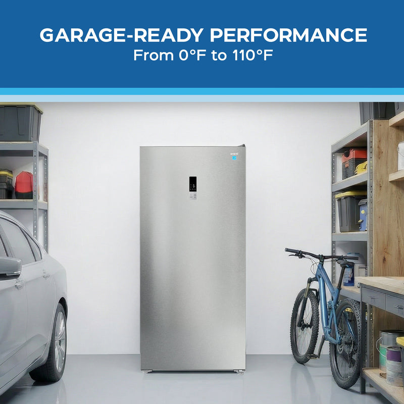 Avanti MaxxSpace Garage-Ready 17 cu. ft. Convertible Upright Freezer Avanti Products, LLC