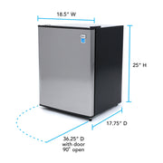Avanti 2.4 cu. ft. Compact Refrigerator Avanti Products, LLC