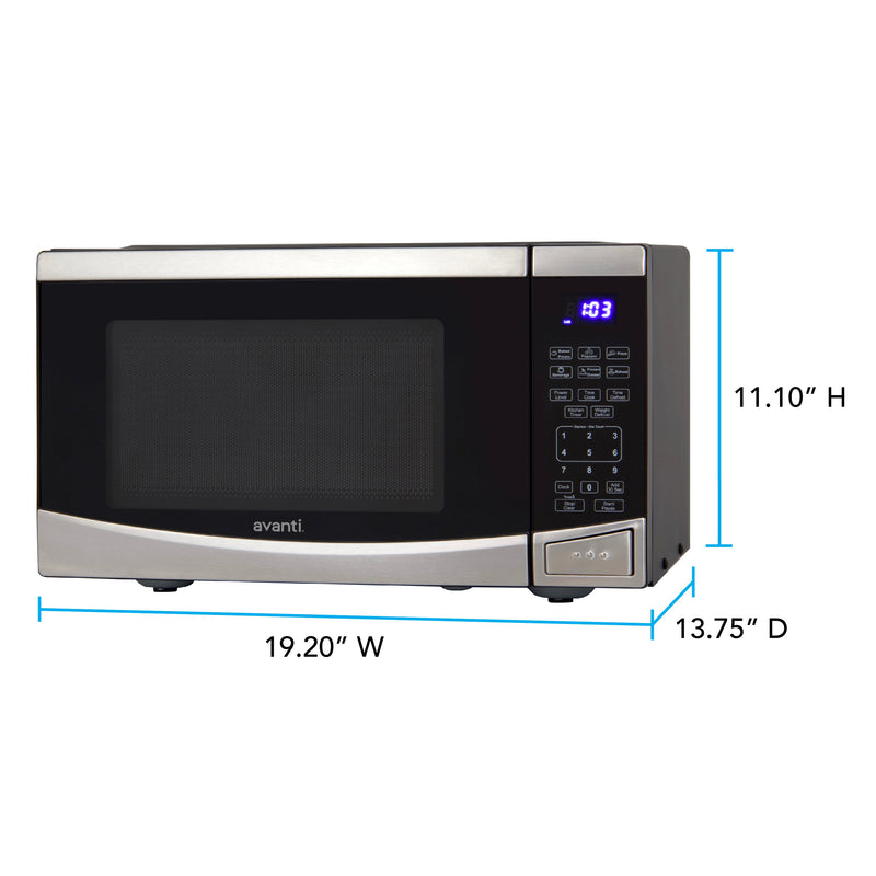 Avanti Countertop Microwave Oven, 0.9 cu. ft. Avanti Products, LLC