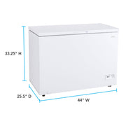 Avanti 10.0 cu. ft. Garage Ready Convertible Chest Freezer Avanti Products, LLC