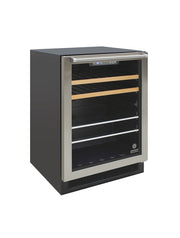 Vinotemp Single-Zone 24" Wine and Beverage Cooler, 16 Bottle and 106 Can Capacity Vinotemp