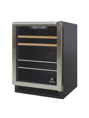 Vinotemp Single-Zone 24" Wine and Beverage Cooler, 16 Bottle and 106 Can Capacity Vinotemp