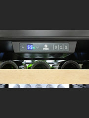 Vinotemp White Backlit Panel Single-Zone Wine Cooler, 173 Bottle Capacity Vinotemp