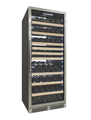 Vinotemp White Backlit Panel Single-Zone Wine Cooler, 173 Bottle Capacity Vinotemp