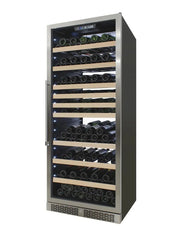 Vinotemp White Backlit Panel Single-Zone Wine Cooler, 173 Bottle Capacity Vinotemp