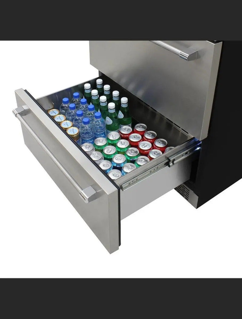Vinotemp Triple-Zone Wine and Beverage Cooler, 135 Bottle Capacity Vinotemp