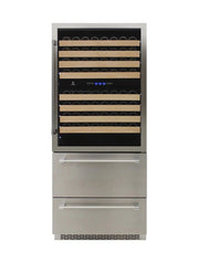 Vinotemp Triple-Zone Wine and Beverage Cooler, 135 Bottle Capacity Vinotemp