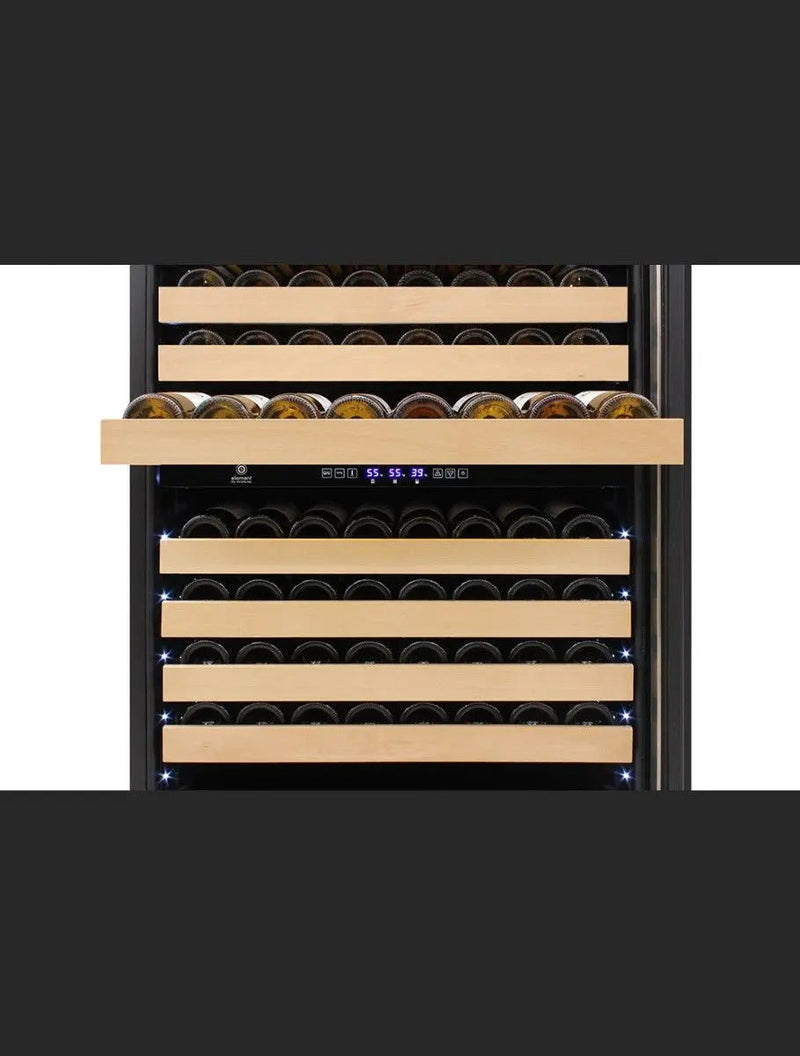 Vinotemp Triple-Zone Wine and Beverage Cooler, 135 Bottle Capacity Vinotemp