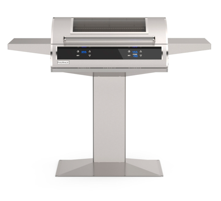 Fire Magic 30 Inch Patio Post-Mount Electric Grill With Dual Control