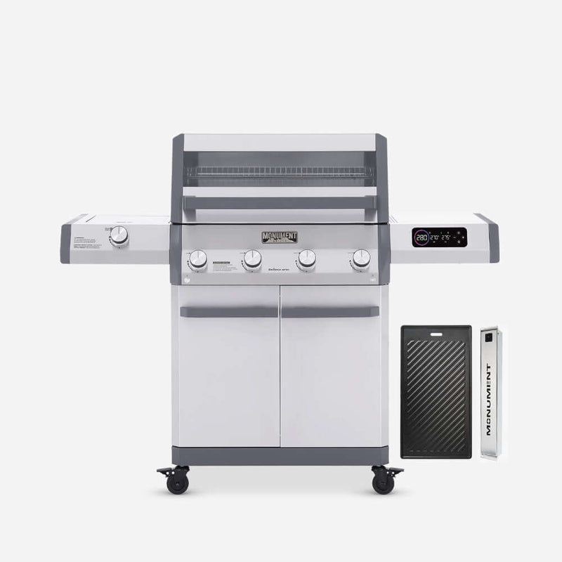 Eminence 405 | Chic Clearview® Smart Stainless Gas Grill Monument Grills