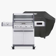 Eminence 405 | Chic Clearview® Smart Stainless Gas Grill Monument Grills