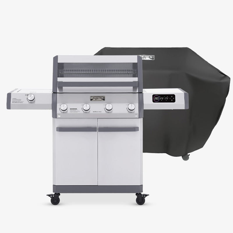 Eminence 405 | Chic Clearview® Smart Stainless Gas Grill Monument Grills