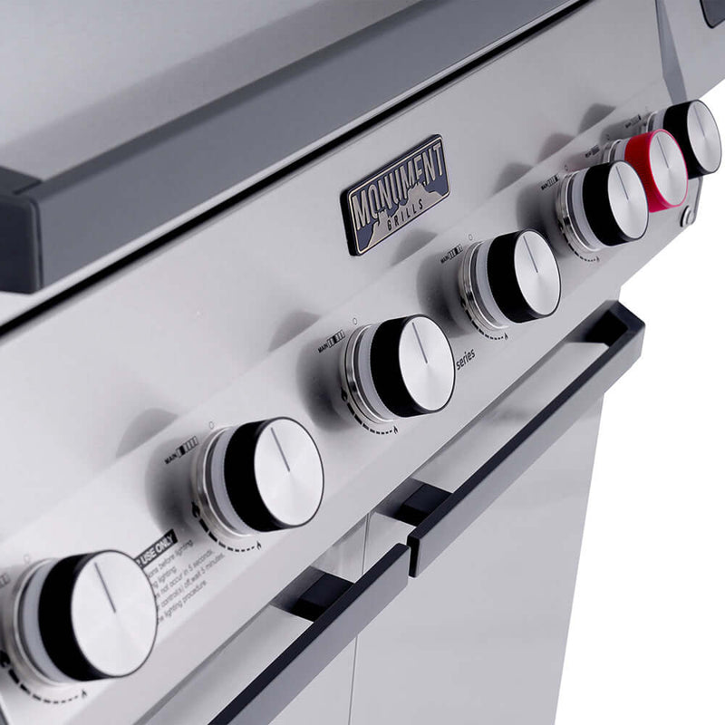 Eminence 605 | Master Power Stainless Natural/Propane Gas Grill Monument Grills