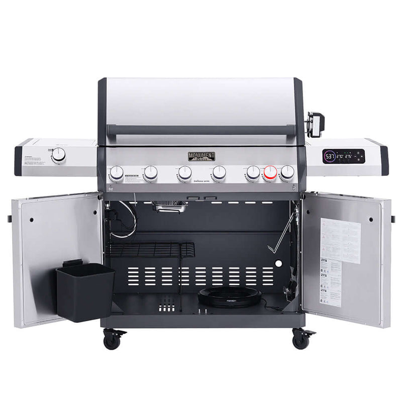 Eminence 605 | Master Power Stainless Natural/Propane Gas Grill Monument Grills