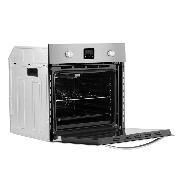 Empava 24" Single Natural Gas Wall Oven - 2.3 cu. ft., EMPV - 24WO09 - CulinaryProfis