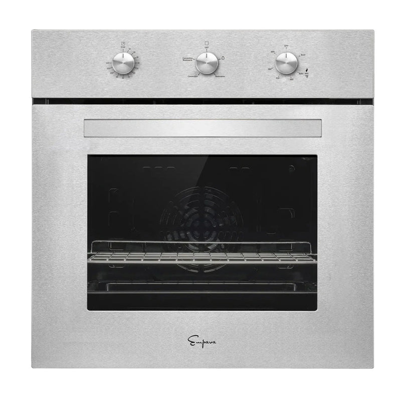 Empava 24" Single Propane Gas Wall Oven - 2.3 cu. ft., EMPV - 24WO10L - CulinaryProfis