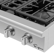 Empava 30" Built - In Natural Gas Cooktop with 4 Burners, EMPV - 30GC30 - CulinaryProfis