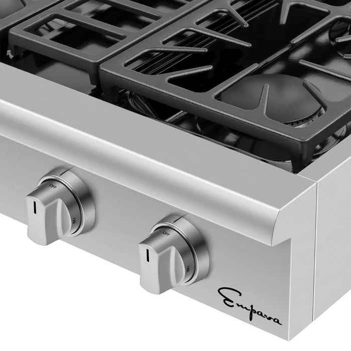 Empava 30" Built - In Natural Gas Cooktop with 4 Burners, EMPV - 30GC30 - CulinaryProfis