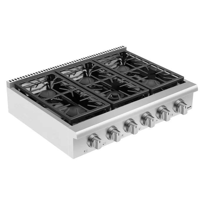 Empava 36" Built - In Natural Gas Cooktop with 6 Burners, EMPV - 36GC31 - CulinaryProfis