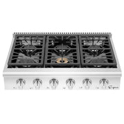 Empava 36" Built - In Natural Gas Cooktop with 6 Burners, EMPV - 36GC31 - CulinaryProfis