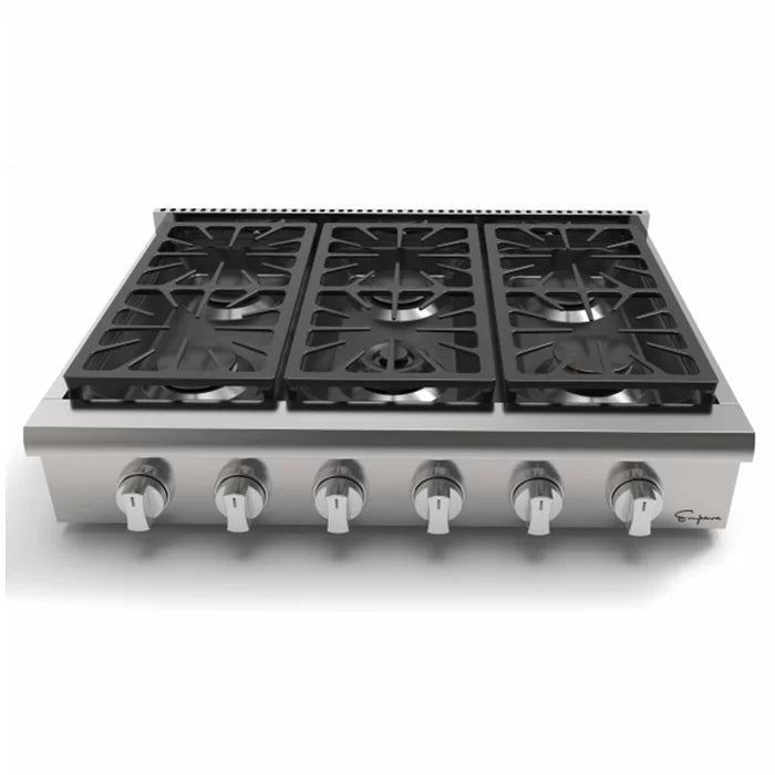 Empava 36" Built - In Natural Gas Cooktop with 6 Burners, EMPV - 36GC31 - CulinaryProfis