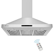 Empava Appliance Package - 24" Natural Gas Oven, 30" Cooktop, 30" Wall Mount Range Hood - CulinaryProfis