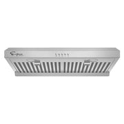 Empava Appliance Package - Empava 24" Natural Gas Oven, Empava 30" Cooktop, Empava 30" Under Cabinet Range Hood, AP - EMPV - 24WO09 - 2 - CulinaryProfis