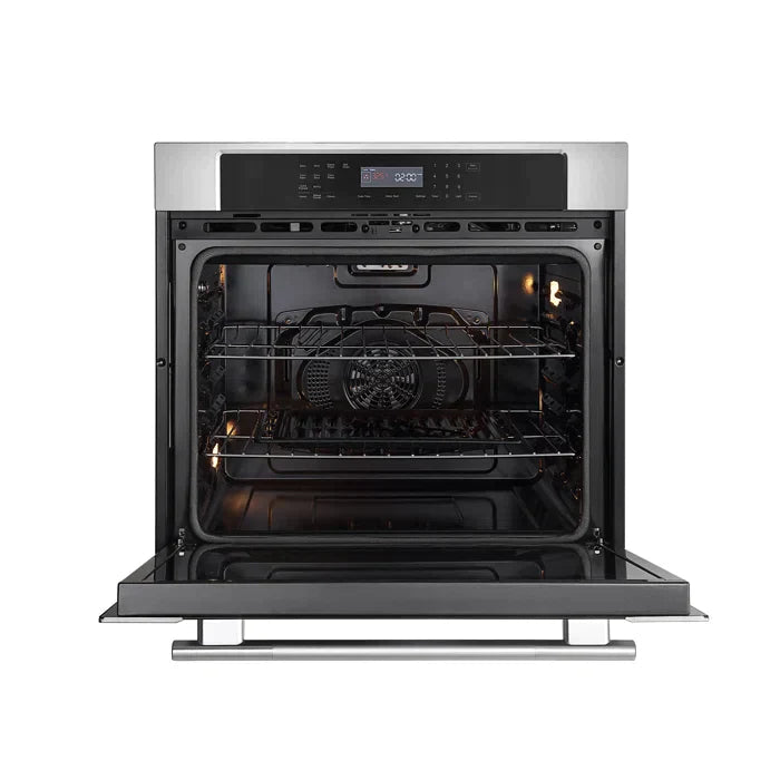 Empava Appliance Package - Empava 30" Air Fry Electric Oven, Empava 30" Cooktop, Empava 30" Convertible Vent Wall Mount Range Hood, AP - EMPV - 30WO04 - 3 - CulinaryProfis