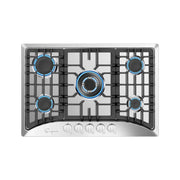 Empava Appliance Package - Empava 30" Air Fry Electric Oven, Empava 30" Cooktop, Empava 30" Convertible Vent Wall Mount Range Hood, AP - EMPV - 30WO04 - 3 - CulinaryProfis