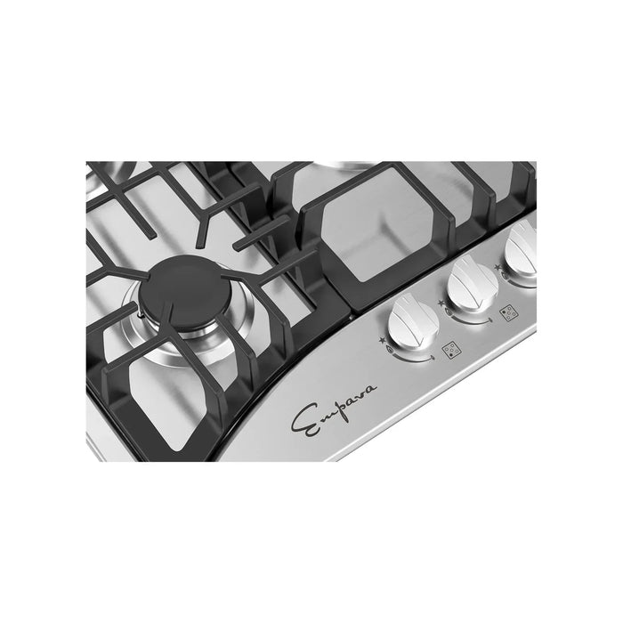 Empava Appliance Package - Empava 30" Air Fry Electric Oven, Empava 30" Cooktop, Empava 30" Under Cabinet Range Hood, AP - EMPV - 30WO04 - 2 - CulinaryProfis