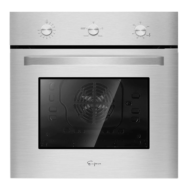 Empava EMPV - 24WO08 24" Single Natural Gas Wall Oven - 2.3 cu.ft with Convection - CulinaryProfis